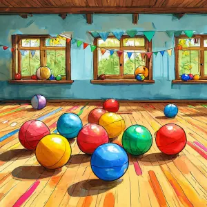 Подвижная игра Перевертыши 3-4 года