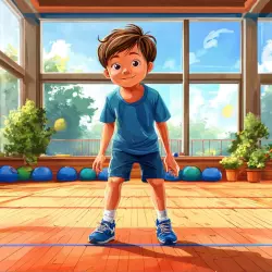 Чемпион по прыжкам 3-6 лет Подвижная игра для детей