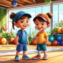 Молодцы-удальцы 6-8 лет Подвижная игра для детей