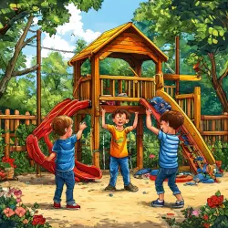 Прятки 4-6 лет. Подвижная игра