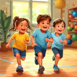 Пятнашки или салки 6-8 лет