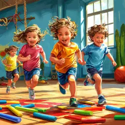 Отличники и хорошисты 5-8 лет. Подвижная игра