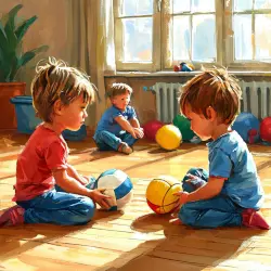 Серые и белые мыши 4-6 лет. Подвижная игра
