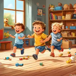Охотники 3-5 лет. Подвижная игра для детей