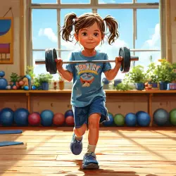 Ягнята-спортсмены и волк 3-5 лет. Подвижная игра