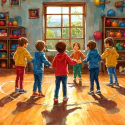 Наши имена 5-7 лет. Подвижная игра