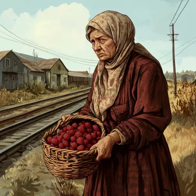 Бабушка с малиной. Астафьев Виктор Петрович