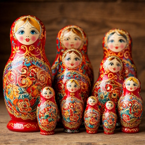 Матрешки-сестрицы. Комплексное занятие для детей 5-7 лет